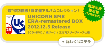 Quarter Century Box 完全生産限定盤　unicorn 美品